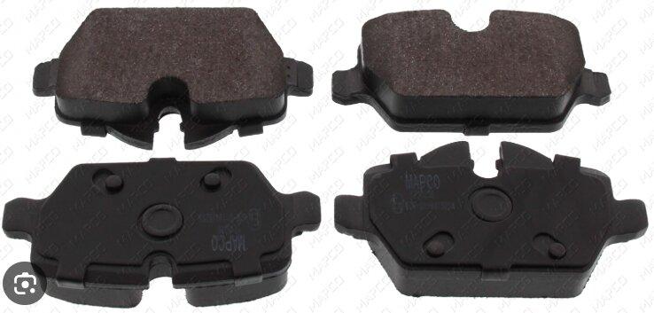 Pastilla de freno trasera — BMW/Mini (Cooper, E81, E87, E90 320i)