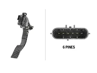 Pedal acelerador audi A4 / A5 / A6 / Q5 manual 6 | Izquierdo