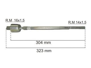 PRECAP VW GOL TREND VOYAGE SURAN LARGO 304MM