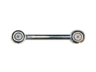 Reparacion selector cambios peugeot 207/Hoggar caja ma chasis 1148077/.. bieleta pasaje de cambios - Largo 80 mm