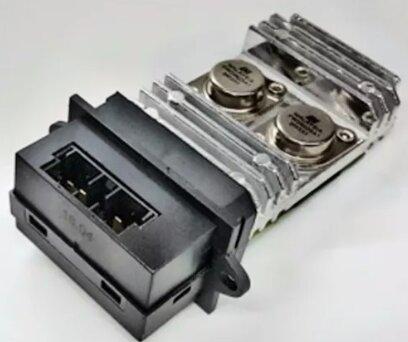 RESISTOR RESISTENCIA DEL VENTILADOR DEL CALEFACTOR(RESISTOR) FABRICANTE: RENAULT, MODELOS A LOS QUE APLICA: MÉGANE I, SCÉNIC I, AÑOS COMPRENDIDOS: 1995-2001, CÓDIGO ORIGINAL: 7701040562 RENAULT | 1995-2001