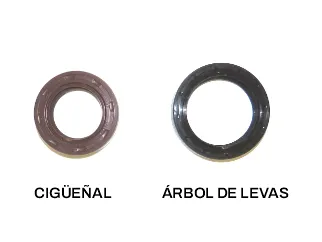 Reten Chevrolet/Fiat 1.8 8V retenes ciguenal y arbol de levas