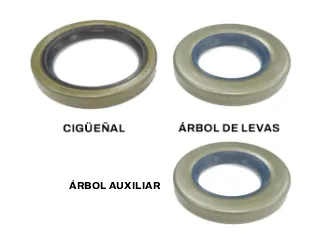 Reten fiat 1.3 d retenes ciguenal arbol de levas y arbol auxiliar
