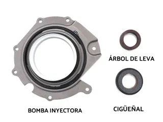 Reten ford 1.8 tdci LD18 lynx retenes ciguenal arbol de levas y bomba inyectora
