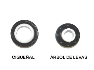 Reten Peugeot/Citroen 1.4 hdi DV4/Ford 1.4 tdci retenes ciguenal y arbol de levas