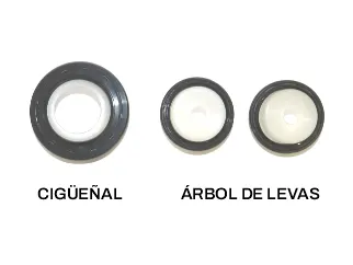 Reten Peugeot/Citroen 1.6 16V TU5JP4 retenes ciguenal y arboles de levas