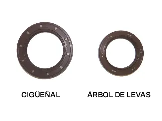 Reten Peugeot/Citroen 1.9 d DW8 retenes ciguenal y arbol de levas