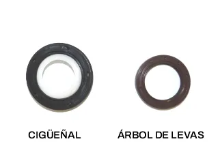 Reten Peugeot/Citroen 1.8 d-1.9 d XUD7/XUD9 retenes ciguenal y arbol de levas