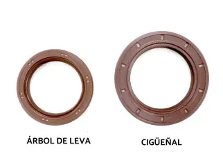Reten Peugeot/Citroen 1.8 8V-2.0 8V retenes ciguenal y arbol de levas