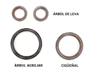 Reten renault 2.5 dci G9U retenes ciguenal arboles de levas y arbol auxiliar