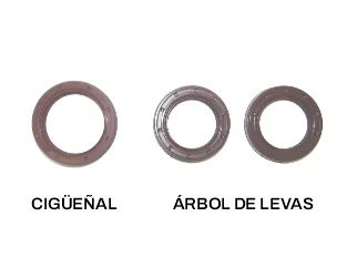 Reten renault 1.6 16V K4M retenes ciguenal y arboles de levas