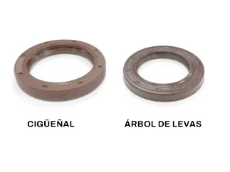 Reten renault 1.5 dci K9K retenes ciguenal y arbol de levas