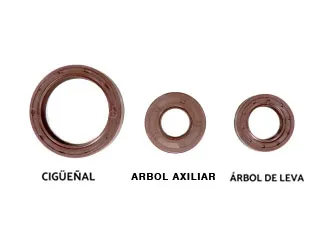 Reten renault 1.7-1.8 F2N/F3N/F3P retenes ciguenal arbol de levas y arbol auxiliar