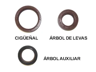 Reten renault 1.9 dci F9Q retenes ciguenal arbol de levas y arbol auxiliar