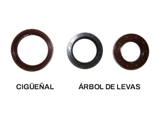 Reten renault 2.0 16V F4R retenes ciguenal y arboles de levas