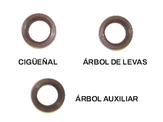 Reten volkswagen 1.6 d retenes ciguenal arbol de levas y arbol auxiliar