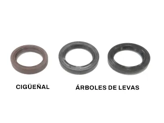 Reten chevrolet 1.6 16V F16D-1.8 16V ecotec retenes ciguenal y arboles de levas