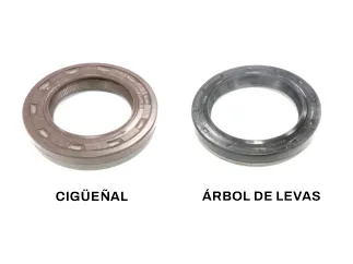 Reten chevrolet 2.0 8V retenes ciguenal y arbol de levas