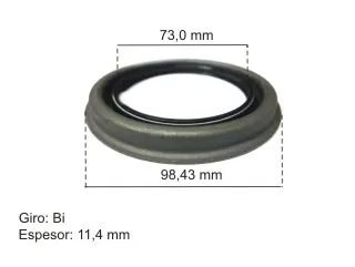 Reten ford camion F350 70/80 / Ford camion F3500 70/80 / Ford F250 70/80 / Ford F2500 70/80 / Grosspal G600 / Grosspal G640 / Grosspal G660 | Trasero