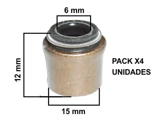 Reten valvula hyundai Elantra / Hyundai santa Fe / Mitsubishi montero