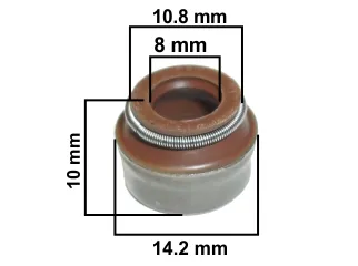 Reten valvula alfa romeo 145 / Alfa romeo 146 / Alfa romeo 155 / Alfa romeo 156 / Alfa romeo 166 / Bmw 315 / Bmw 316 / Bmw 318 / Bmw 518 / Bmw 520 / Bmw 525 / Bmw 528