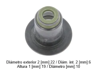 Reten valvula citroen Jumper / Fiat Ducato / Iveco Daily / Peugeot boxer
