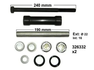Rodamiento de cazoleta citroen C15 / Citroen xantia 93/01 | Trasero