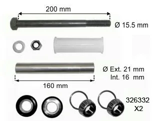 Rodamiento de cazoleta fiat brava 00/03 / Fiat bravo 98/01 / Fiat palio 97/.. / Fiat siena 97/.. | Trasero
