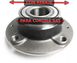 RULEMAN CON MAZA PEUGEOT PARTNER/406 / CITROEN BERLINGO/XSARA TRASERO 32X128X59MM | con rebaje para corona del abs — foto 3