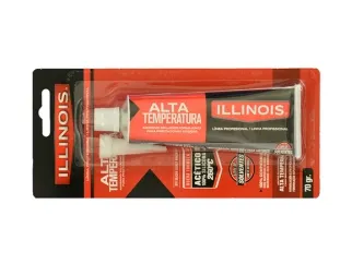 FORMA JUNTA SELLADOR ADHESIVO RTV ACETICO ALTA TEMPERATURA 70G COLOR ROJO