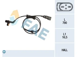 Sensor abs ford Ka | Trasero