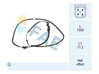 Sensor abs ford Ka | Trasero