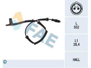 Sensor abs renault Master | Delantero