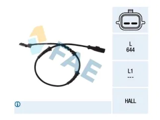 Sensor abs renault Clio / Renault Logan / Renault sandero