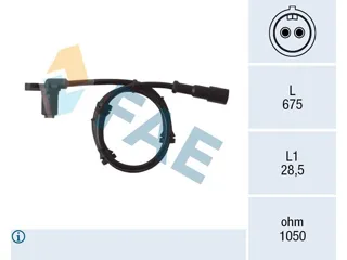 Sensor abs renault Clio / Renault Megane / Renault Scenic | Delantero