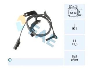 SENSOR ABS JEEP COMPASS/PATRIOT // 05105572AA | DELANTERO, DERECHO
