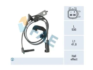 Sensor abs jeep Compass/Patriot Izqueirdo // 05105573AA | Delantero, izquierdo