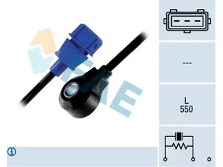 SENSOR DETONACION AUDI A4 95/00 / AUDI A6 94/05 / AUDI A8 94/05 / AUDI S4 97/00 / AUDI S6 94/05 / SEAT CORDOBA 96/99 / SEAT IBIZA 96/99 / SEAT TOLEDO 91/99 / VOLKSWAGEN GOLF 94/02 / VOLKSWAGEN PASSAT 90/05 / VOLKSWAGEN POLO 95/01