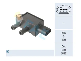 SENSOR MAP VOLKSWAGEN AMAROK/TOUAREG 3.0 V6 TDI SENSOR DE PRESION DE GASES DE ESCAPE