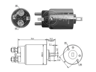 Solenoide arranque (Automatico) nissan nissan