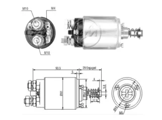 Solenoide arranque (Automatico) mercedes benz camion Camiones / Renault camion camion