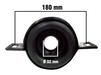 SOPORTE CARDAN TOYOTA HILUX/SW4 15-.. SOPORTE DE CARDAN 32X180MM_ 2015/ 1GD 2GD