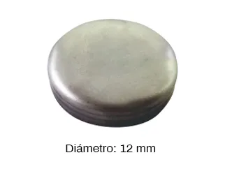 TAPONES TAZAS DE BLOCK UNIVERSAL MEDIDA 12 MM ACERO INOXIDABLE