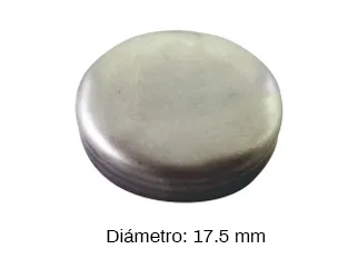 TAPONES TAZAS DE BLOCK UNIVERSAL MEDIDA 17,5 MM ACERO INOXIDABLE