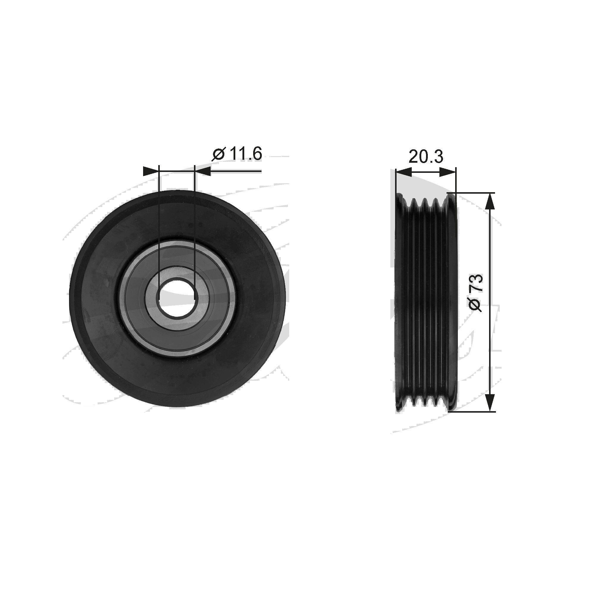 Tensor polea del aire acondicionado (Oem 8844017010) Toyota | Corolla | 1992-2000