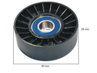 Polea skf 32299 fiat palio motor 1.3 mpi 8V polea fija poly v