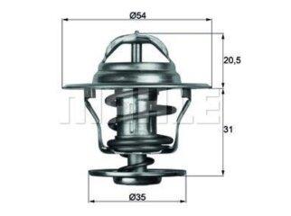 Termostato volkswagen Gol/Saveiro/Golf 1.6-1.8-2.0 ap 205 1.8-1.9/306 1.7-1.9 - Simple (TX13.80D) 80 grados Peugeot / Citroen | 306 | 1.6