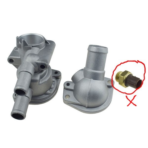 Carcaza termostato honda civic D16Y