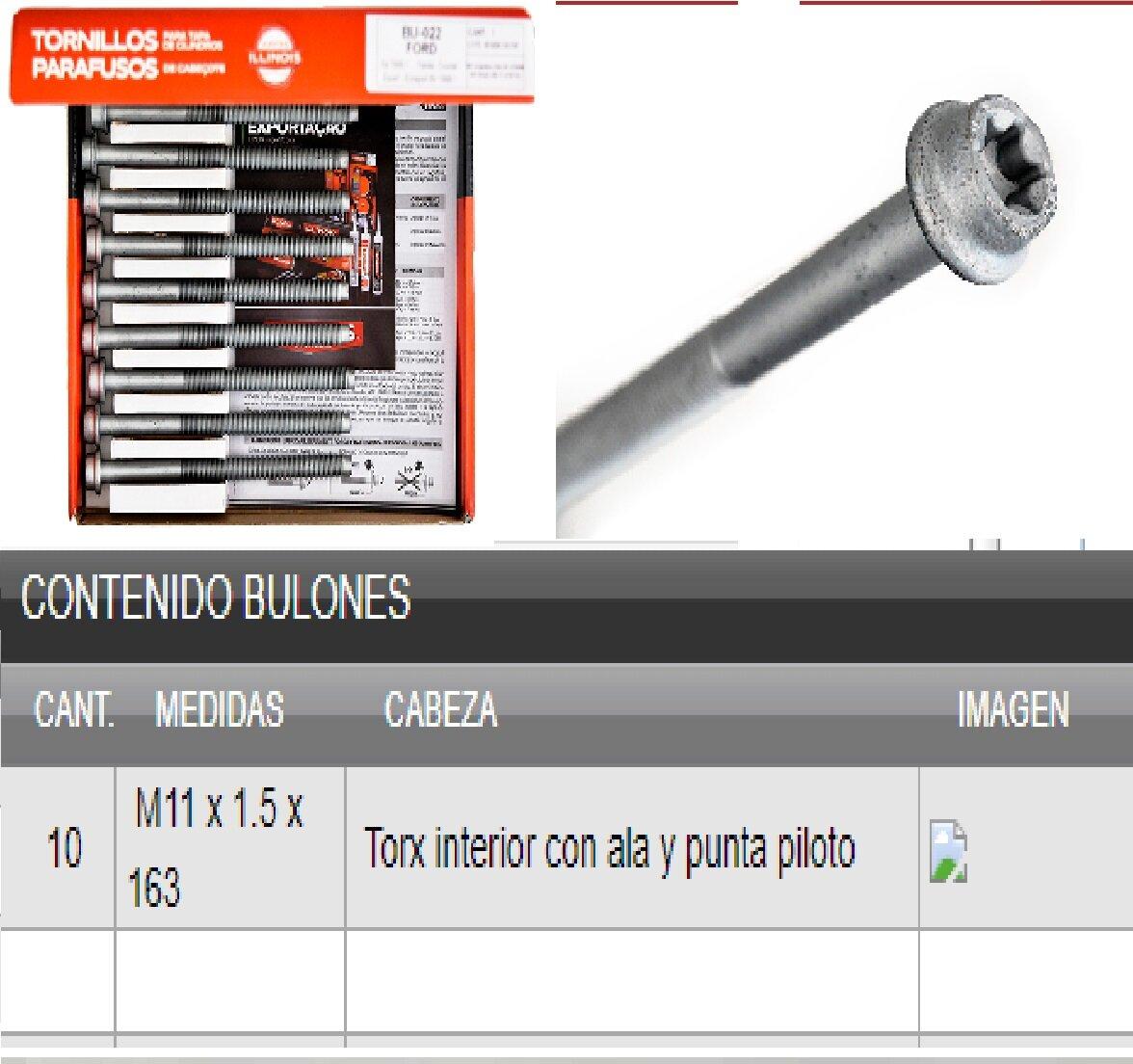 Tornillo tapa ford fiesta focus ka zetec rocam 1.0 1.6