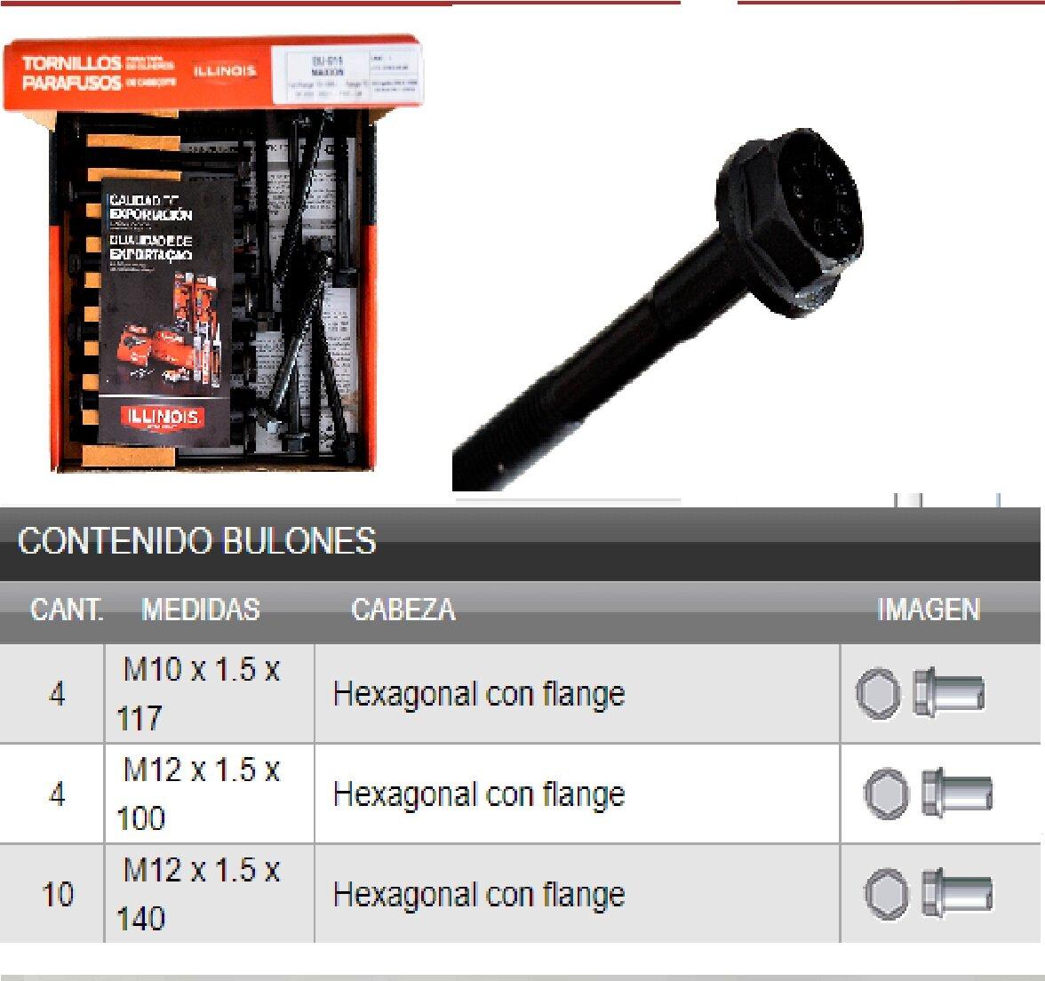 Tornillo tapa ford ranger maxion S10 sprinter 2.5 ranger 2.8 B430000